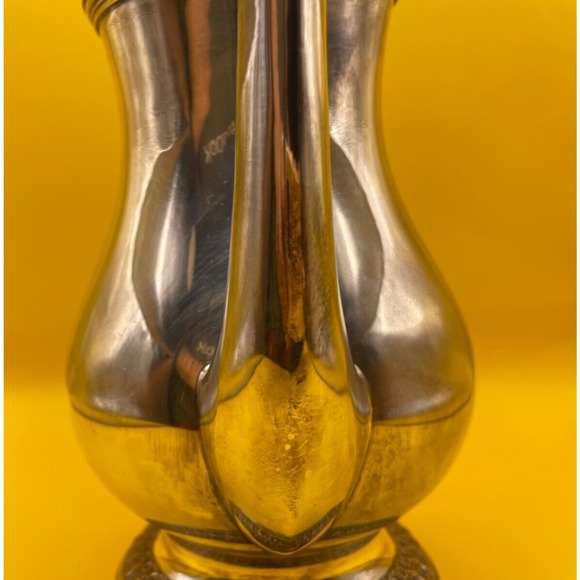 Vintage Wilcox Silver Soldered Teapot 8.5 " Tall - Picture 6 of 9